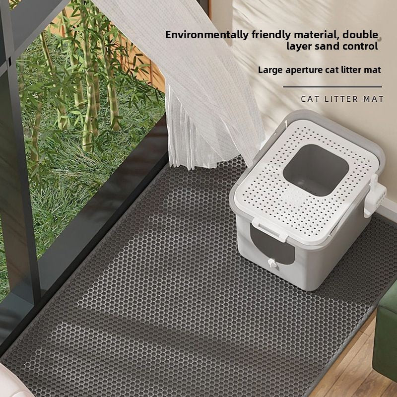 Washable Double Layer Cat Litter Mat