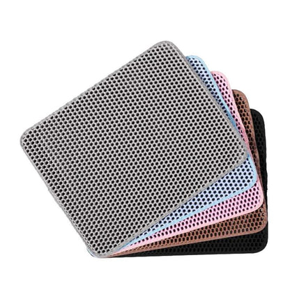 Washable Double Layer Cat Litter Mat