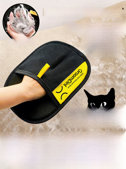 Cat hair gloves
