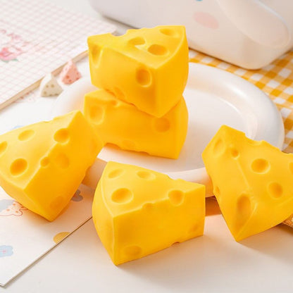 Cheese Shape Stress Relief Squishy Toy