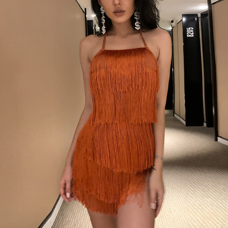 Tasseled skirt