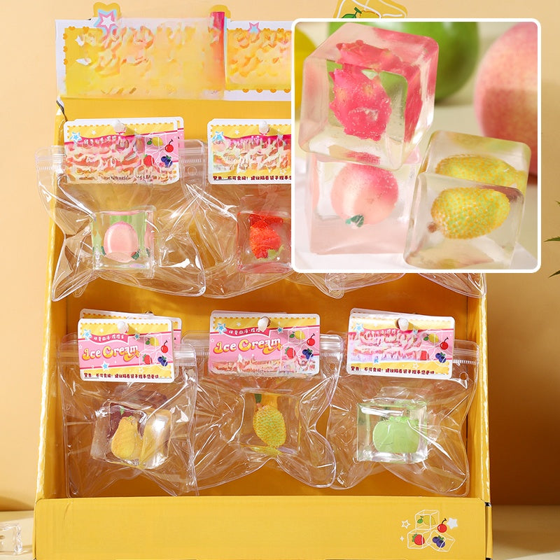 Crystal Fruit Squishy Sensory Toys