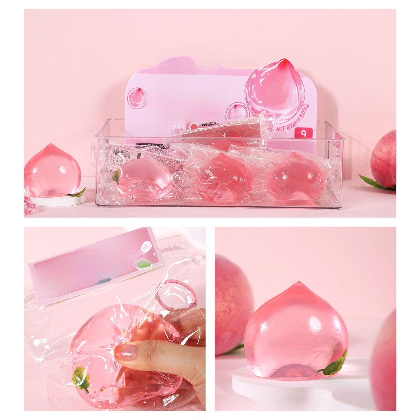 Crystal Fruit Squishy Sensory Toys