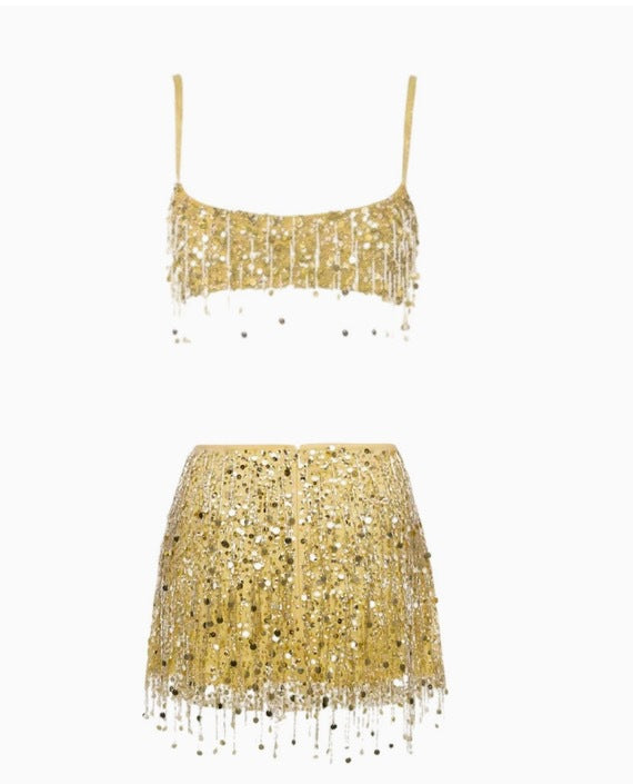 Women's strap skirt